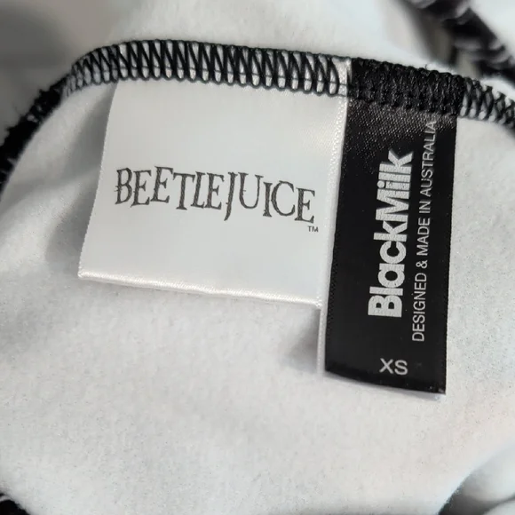 Ghost With The Most Cuffed Pants | Blackmilk | XS | Beetlejuice - Picture 6 of 6